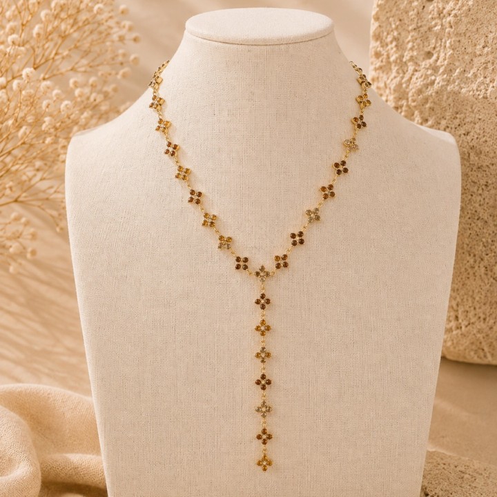 Collier Rosa Y