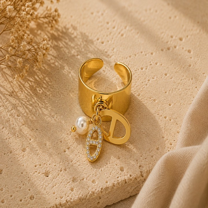 Bague Perla Strass