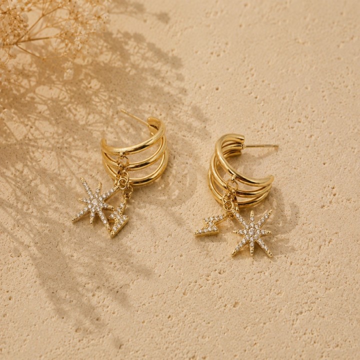 Boucles d’oreilles Stella