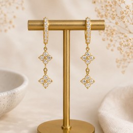 Boucles d’oreilles Camelia 3