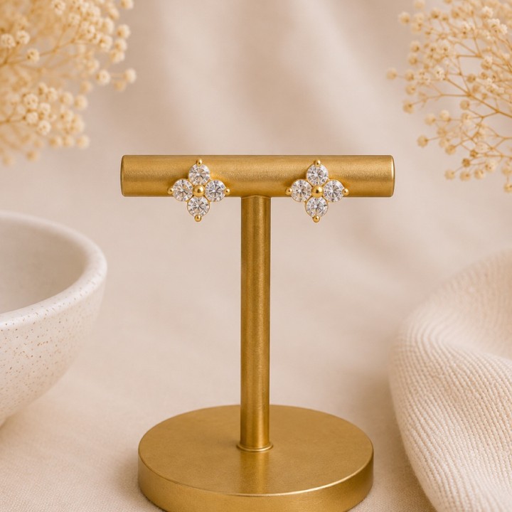 Boucles d’oreilles Camelia 6
