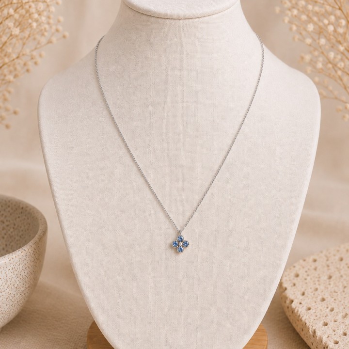 Collier Olivia Argent