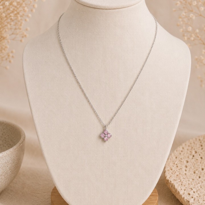 Collier Olivia Argent