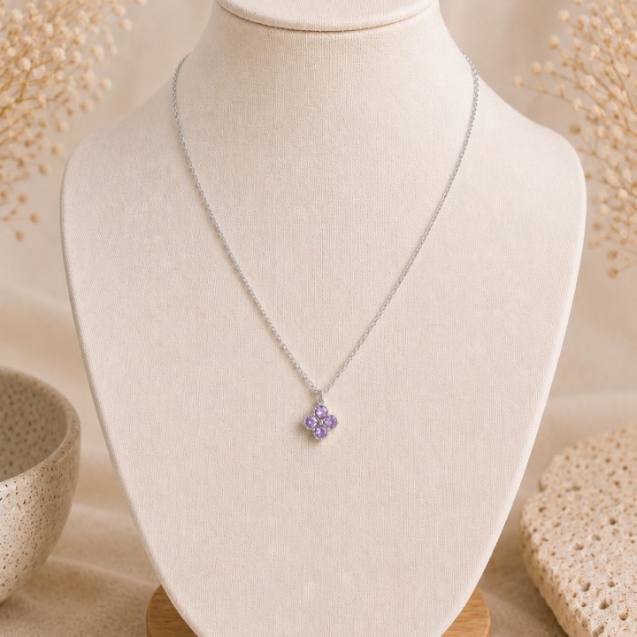 Collier Olivia Argent