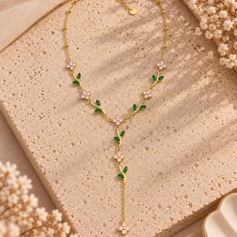 Collier Gerbera Y