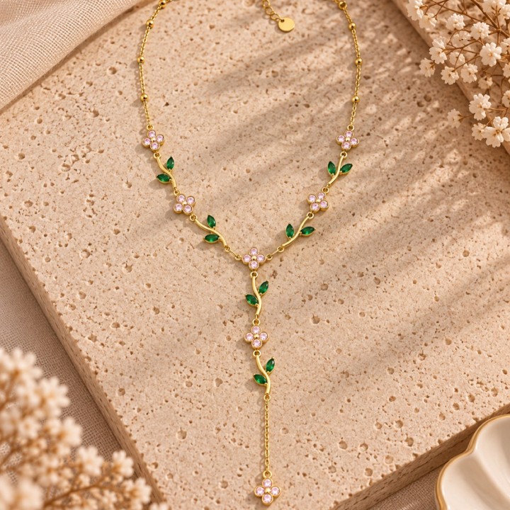 Collier Gerbera Y