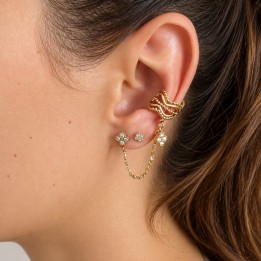 Boucles d’oreille Lis