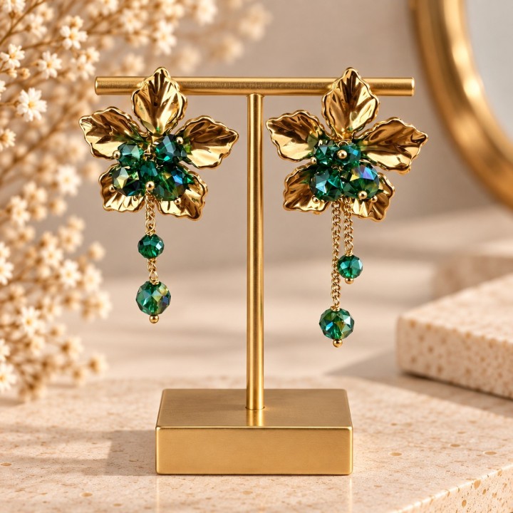 Boucles d’oreilles Lavanda