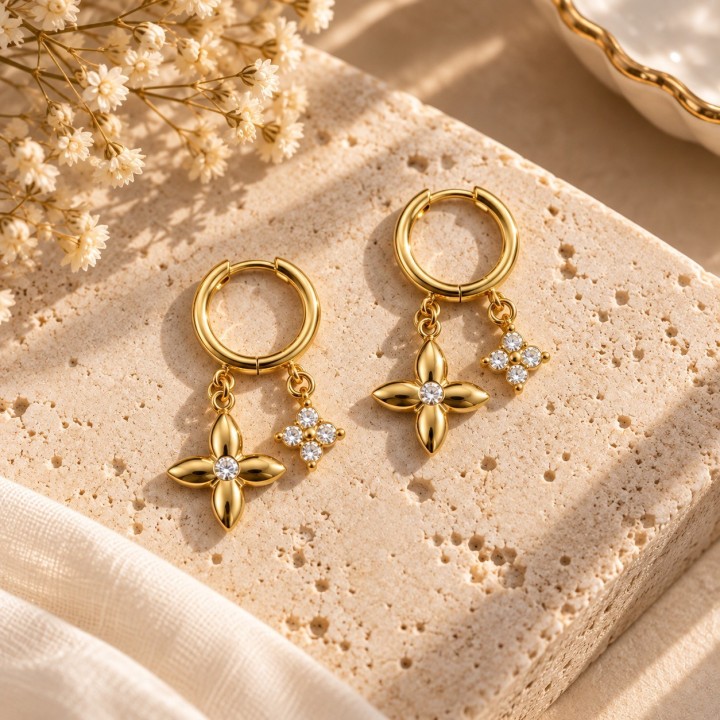 Boucles d’oreilles Fiorella