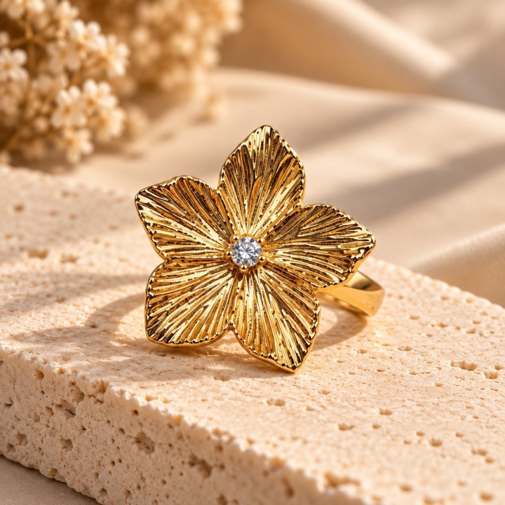 Bague Orchidea