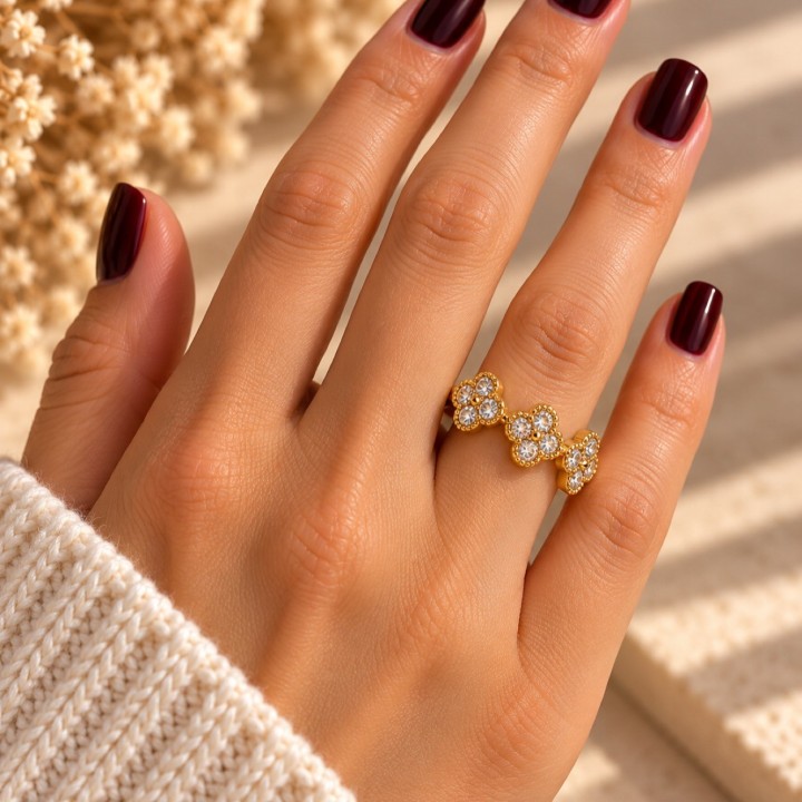 Bague ortensia